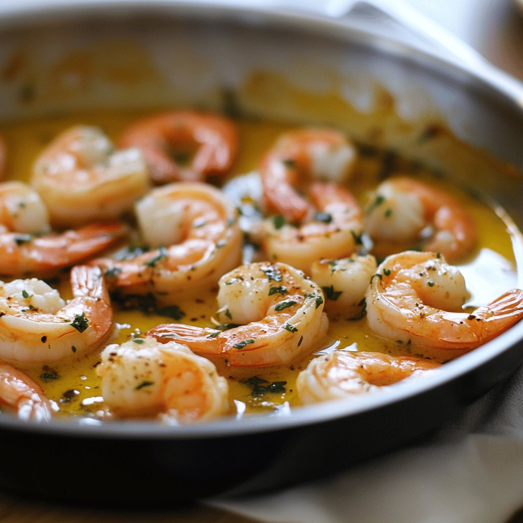 Receta de Camarones al pil pil