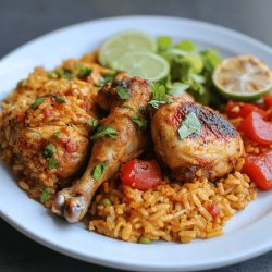 Arroz con pollo colombiano