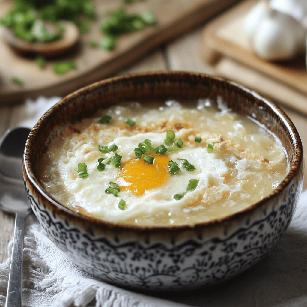 Receta de Sopa de ajo casera