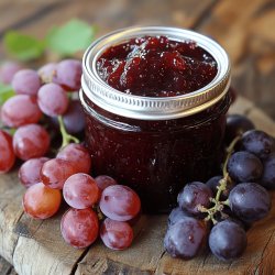 Receta de Mermelada de uvas