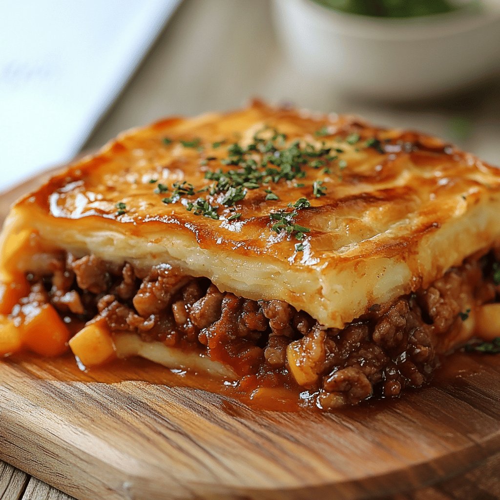 Pastel de carne murciano