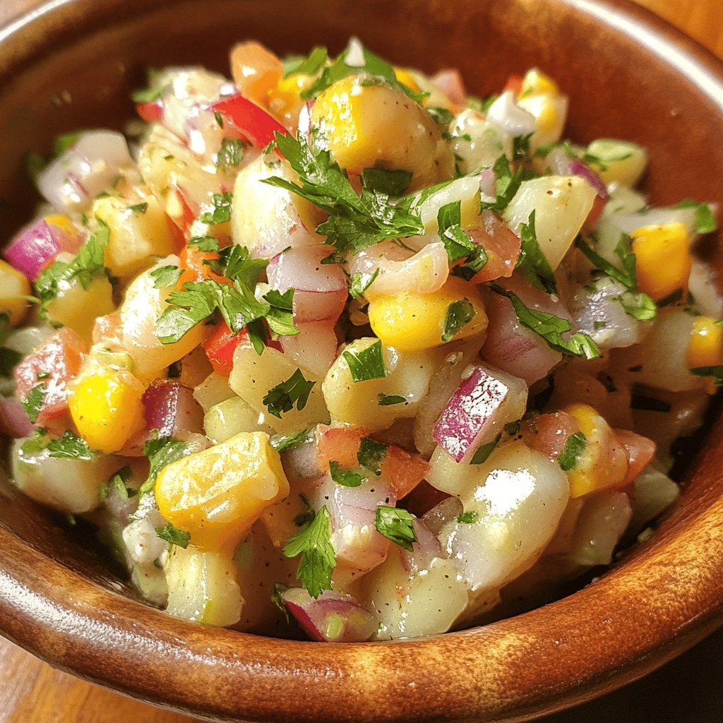 Ensalada de coditos con atún