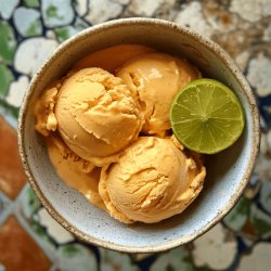 Helado de lúcuma