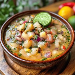 Receta de Ceviche de tollo peruano