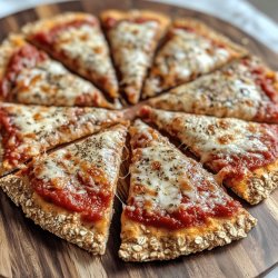 Pizza de AVENA - Receta FÁCIL y saludable