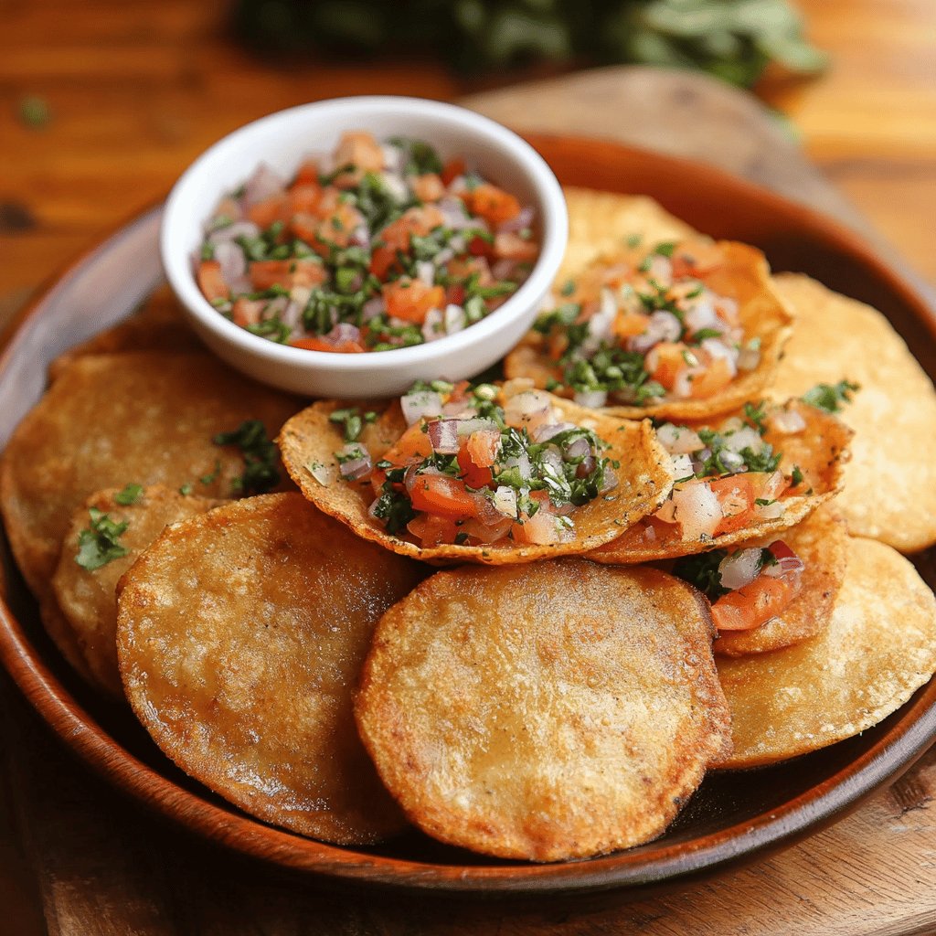 Sopaipillas con pebre