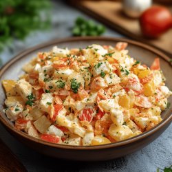 Receta de Ensalada rusa colombiana