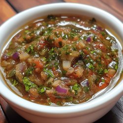 Receta de Salsa de cebolla para carnes