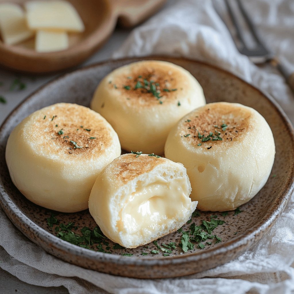 Receta de Bocoles de queso