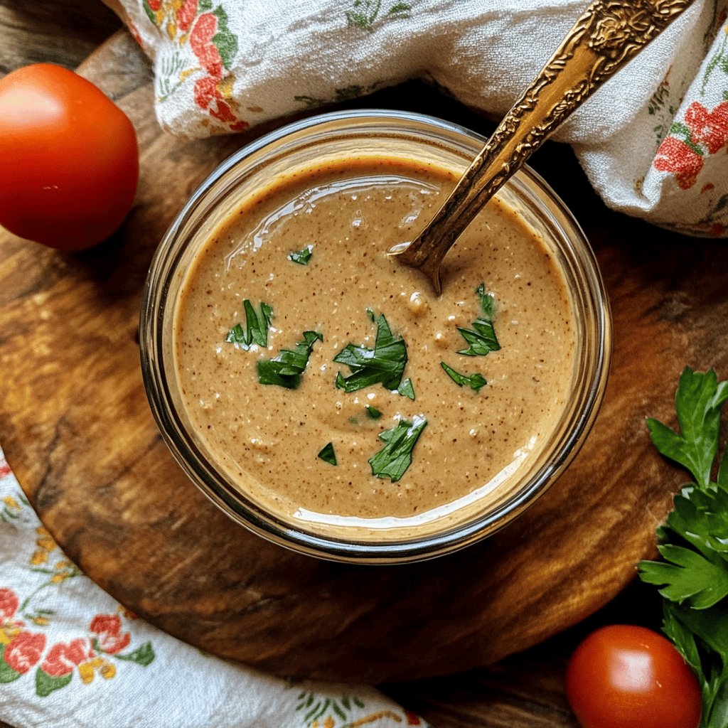 Receta de Salsa Tahini