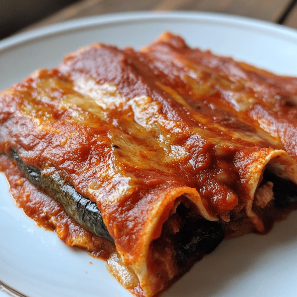 Receta de Enchiladas poblanas