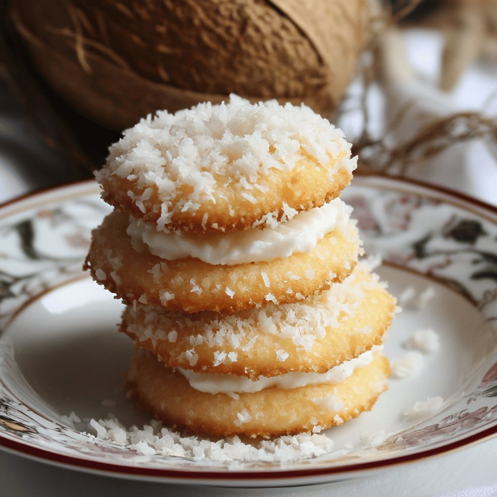 Galletas de coco caseras