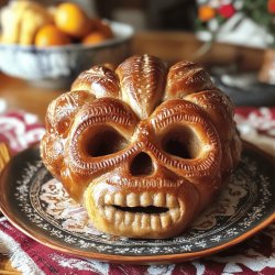 Receta de Pan de muerto de Oaxaca