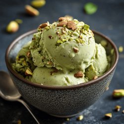 Helado de Pistacho Saludable