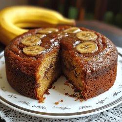 Receta de Torta de plátano maduro