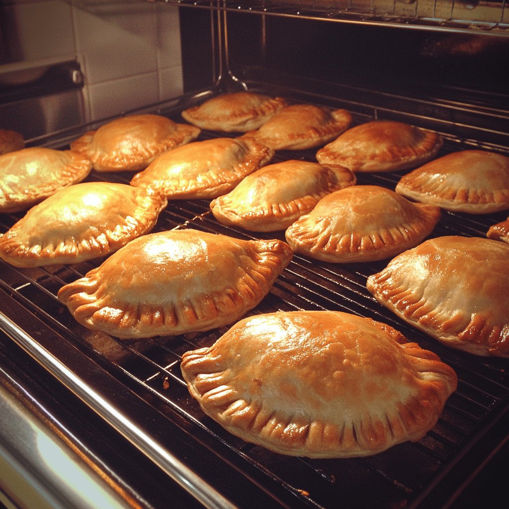 Empanadas al horno bajas en calorías