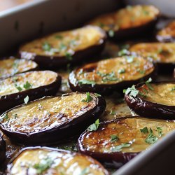 Berenjenas asadas al horno