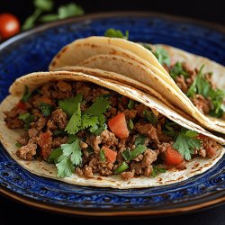 Tacos de CARNE MOLIDA