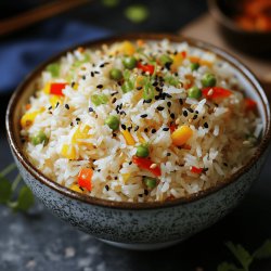 Arroz chino a la venezolana