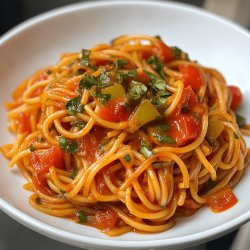 Receta de Fideos con Salsa de Tomate