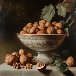 Queque de zanahoria y nueces