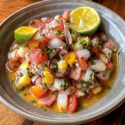 Receta de Ceviche carretillero