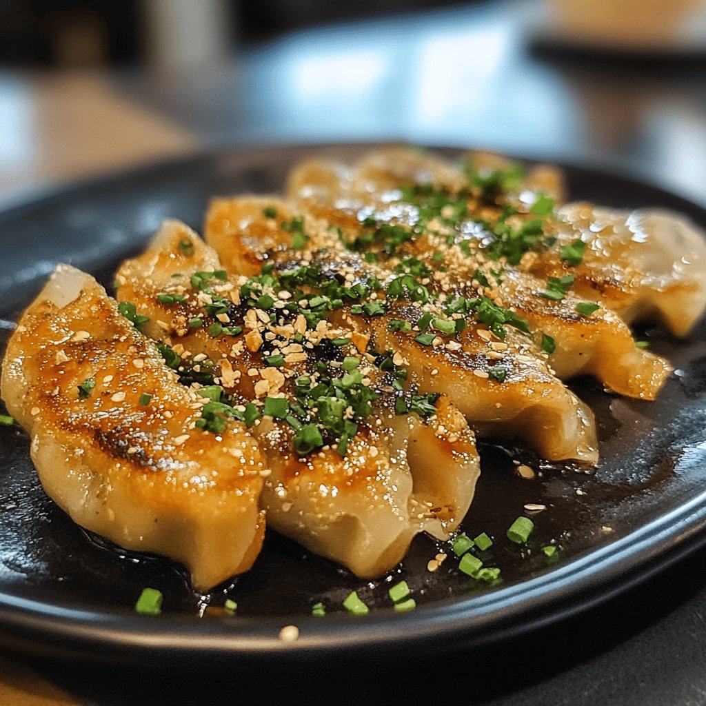 Receta de Gyozas de pollo