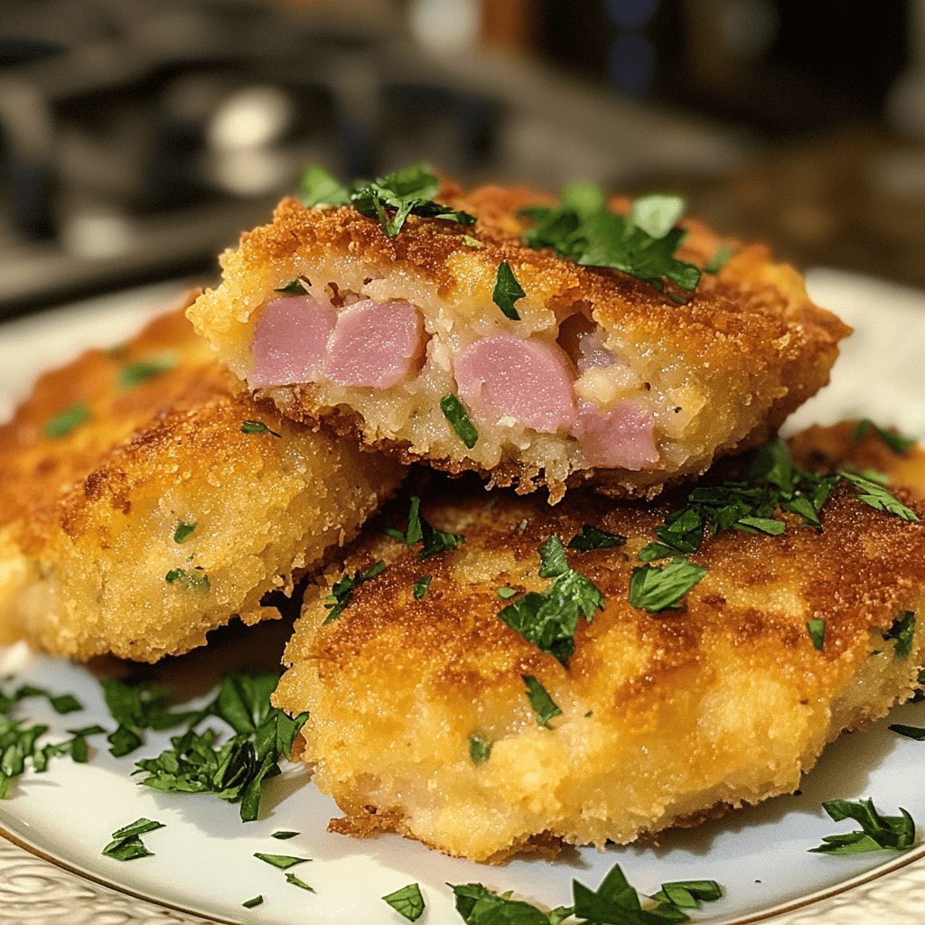 Receta de Croquetas de jamón de la abuela