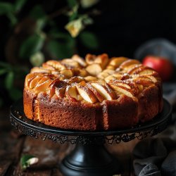 Kuchen de manzana tradicional