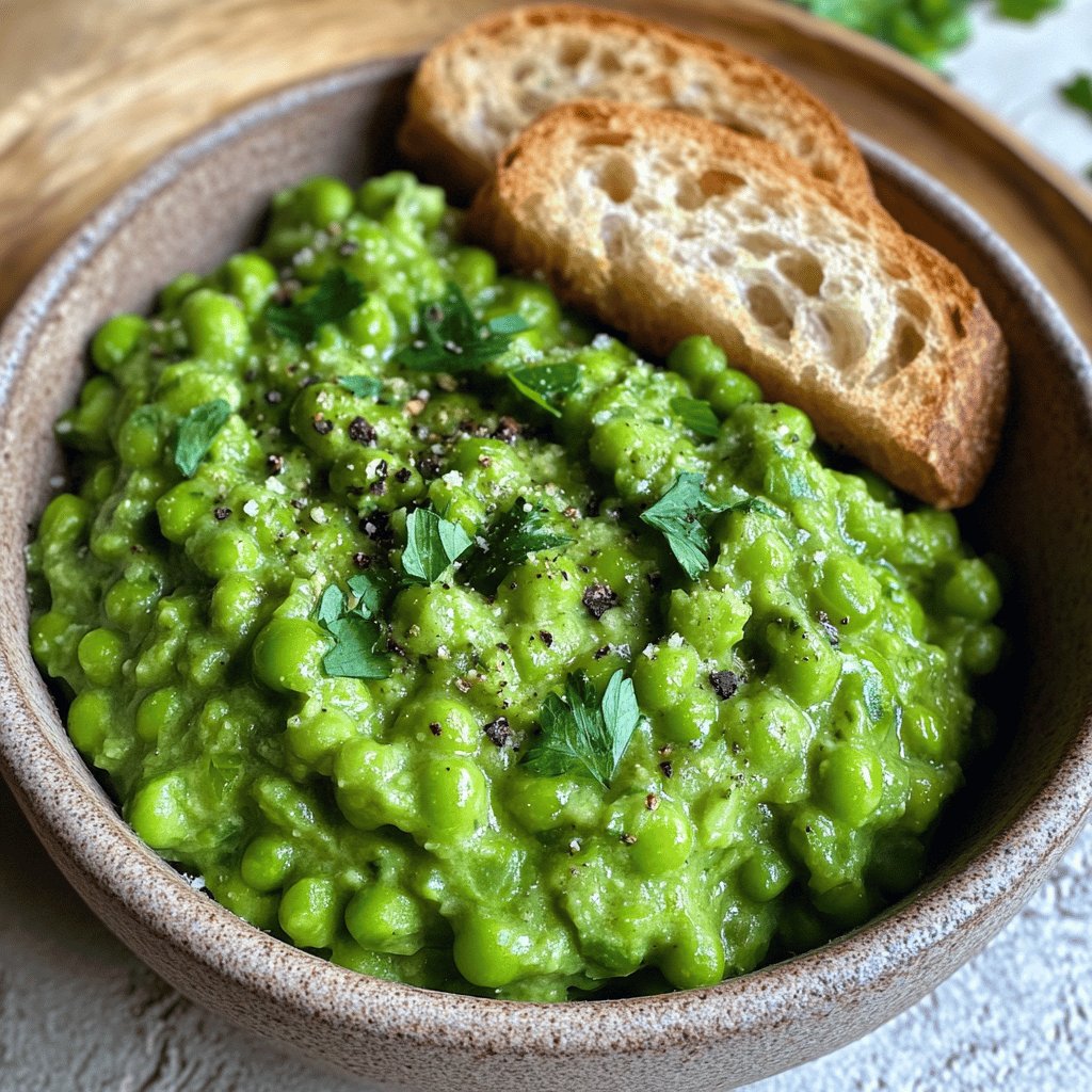 Guisantes a la francesa