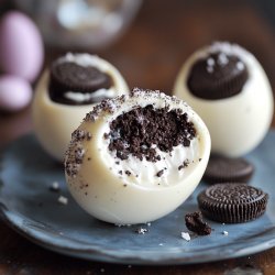 Receta de Huevos de Pascua rellenos de Oreo