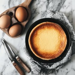 Flan de huevo y leche condensada