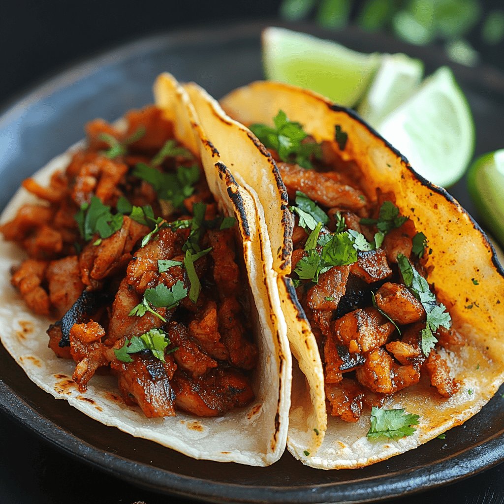 Receta de Salsa para tacos al pastor