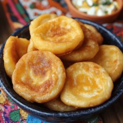 Cuñapé boliviano frito y al horno