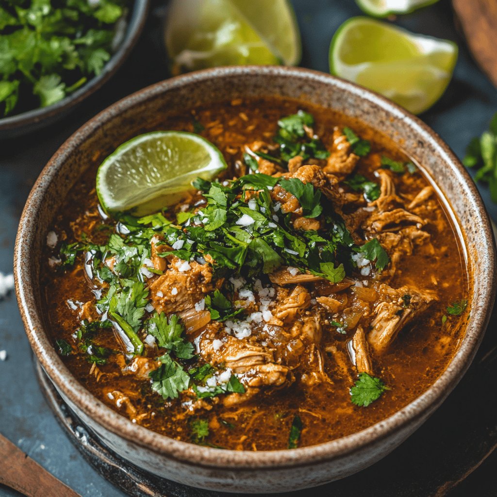 Birria de pollo estilo Jalisco