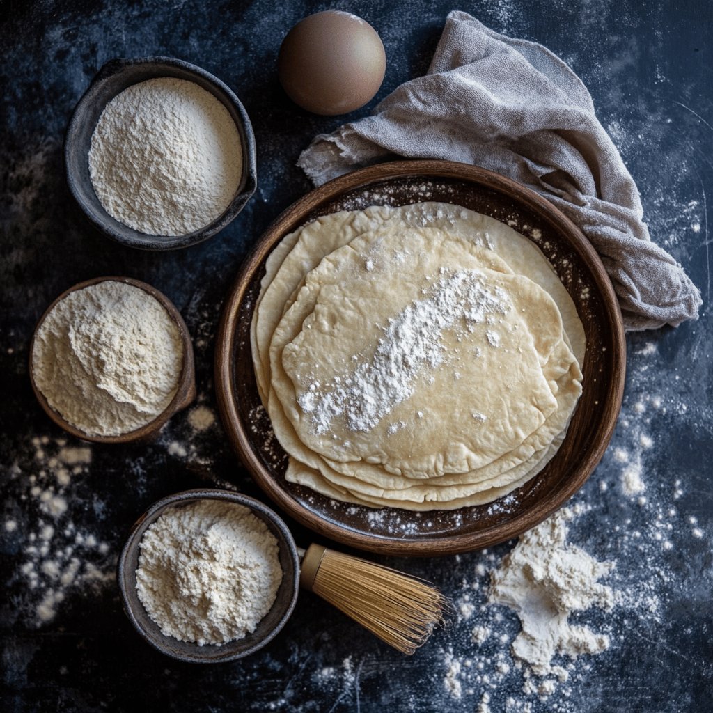 Receta de Tortillas de harina dulces