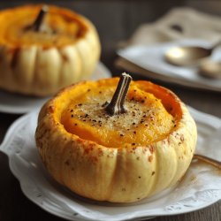 Puré de calabaza gratinado