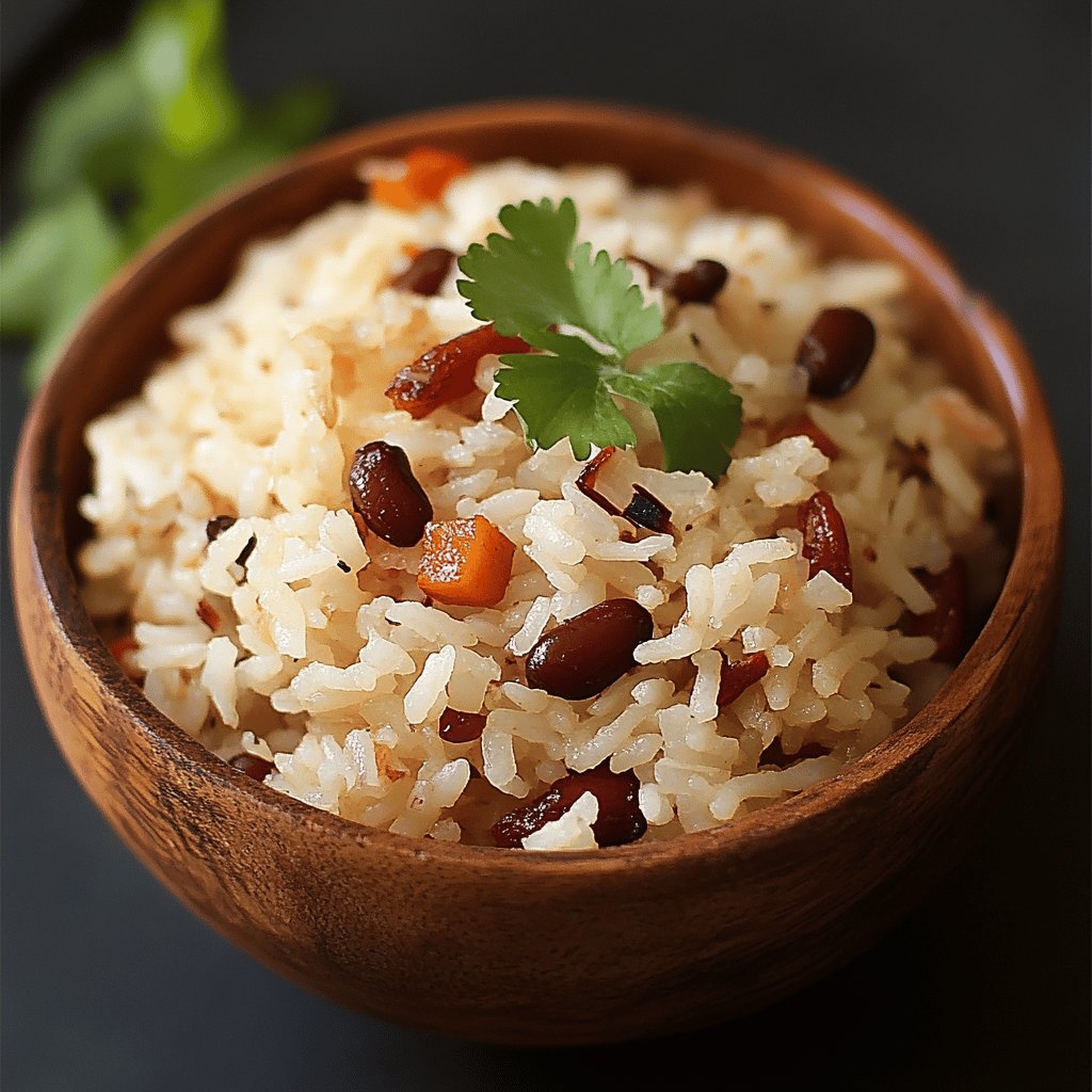 Receta de Arroz con coco venezolano