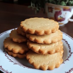 Galletas de mantequilla sin huevo