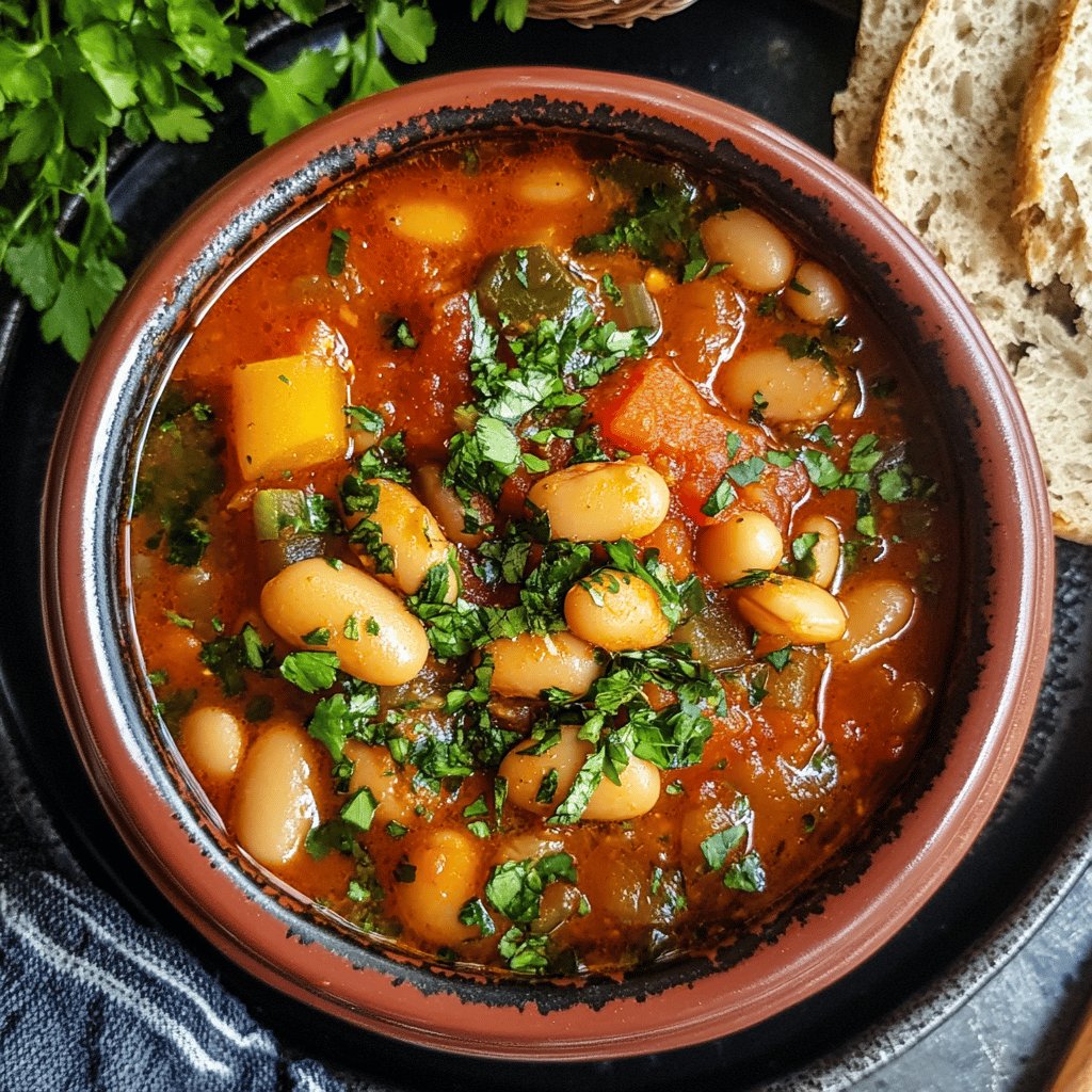 Receta de Potaje de habichuelas andaluz