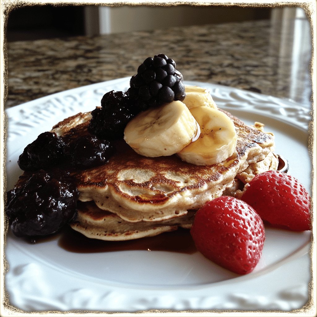 Receta de Pancakes de proteína