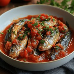 Sardinas enlatadas en salsa de tomate