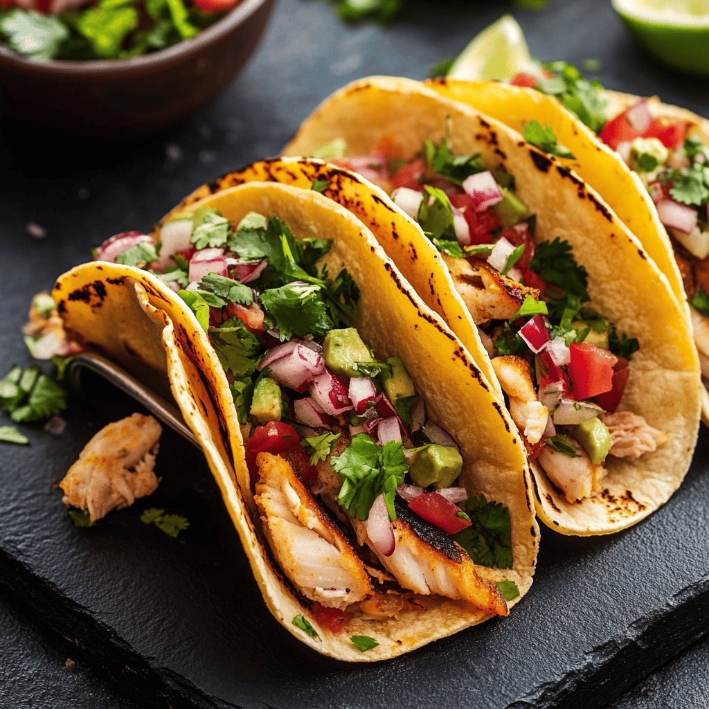 Tacos de pescado - RECETA MEXICANA ORIGINAL