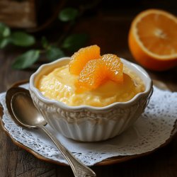 Budín de naranja en licuadora