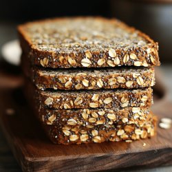 Receta de Pan de avena y chía sin harina