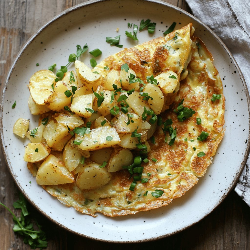 Receta de Tortilla de patatas cocidas