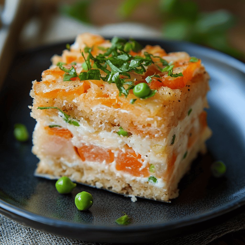 Receta de Pastel de atún y surimi