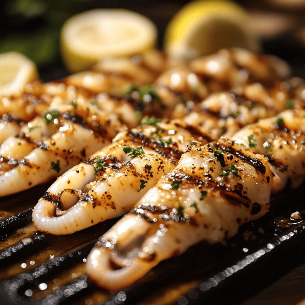 Receta de Chocos a la plancha