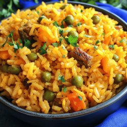 Receta de Arroz con gandules