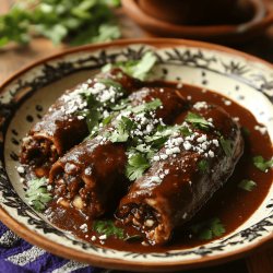 Receta de Romeritos con mole